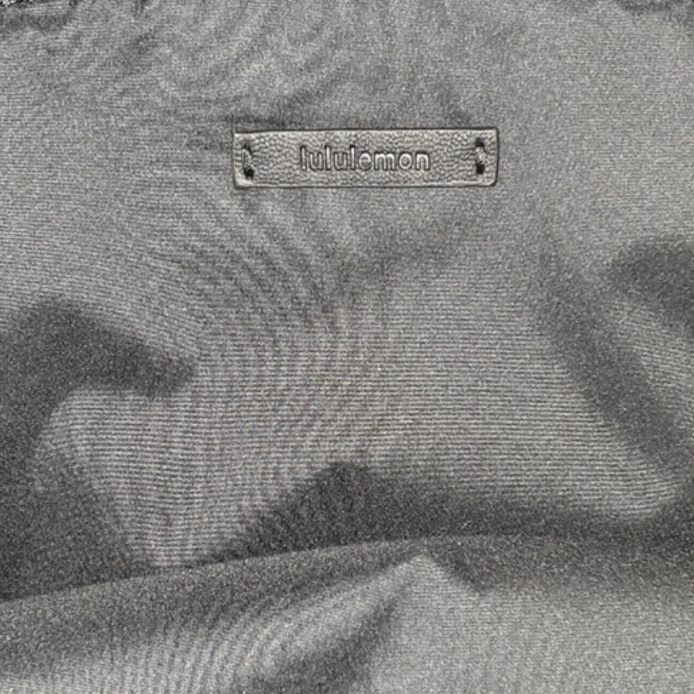 New!!! Very Rare & Authentic Lululemon Festival II Bag HEATHERED BLACK/Gray - Picture 7 of 16